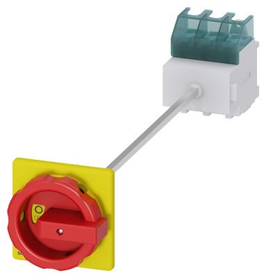 3LD2514-0TK53 | Siemens ACİL STOP ŞALTERLERİ TAHRİK KOLU SARI/KIRMIZI, DİPTEN TESPİTLİ, KİLİTLEMELİ, KAPI BAĞLANTILI,  A 63  22 KW