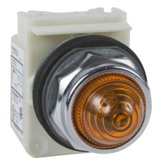 9001KP7A9 | Schneider Sekizgen pilot lamba Ø 30 - sarı - akkor BA 9s - 230 V AC - IP66