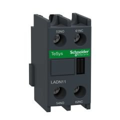 LADN11 | Schneider TeSys D ve F Serisi İçin Yardımcı Kontak Bloğu - 1NA+1NK - Vidalı