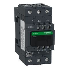 LC1D40AB7 | Schneider TeSys D Serisi 3 Kutup 40A Kontaktör - 24 VAC bobin