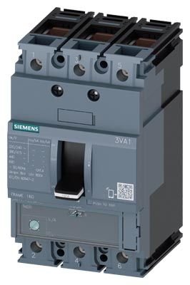 3VA1116-4EE36-0AA0 | Siemens SENTRON SERİSİ KOMPAKT TİP TERMİK MANYETİK GÜÇ ŞALTERİ; 3VA11; 36kA; TERMİK AYARLI; SABİT MANYETİK; 112-160A; 3 KUTUPLU