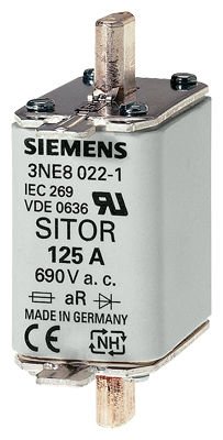 3NE1021-0 | Siemens SITOR SİGORTA; 690V AC; gR/gS; 100A; BOY:00