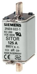 3NE1021-0 | Siemens SITOR SİGORTA; 690V AC; gR/gS; 100A; BOY:00