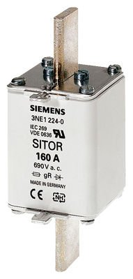 3NE1227-0 | Siemens SITOR SİGORTA; 690V AC; gR/gS;  250A; BOY:1