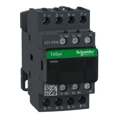 LC1DT25M7 | Schneider TeSys D Serisi 4 Kutup 25A Kontaktör - 220 VAC bobin