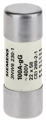 3NW6224-1 | Siemens SİLİNDİRİK SİGORTA (KARTUŞ SİGORTA); 22X58mm; 80 A