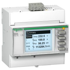 METSEPM3255 | Schneider PM3255 güç ölçer - 2 dijital G - 2 dijital Ç - RS485