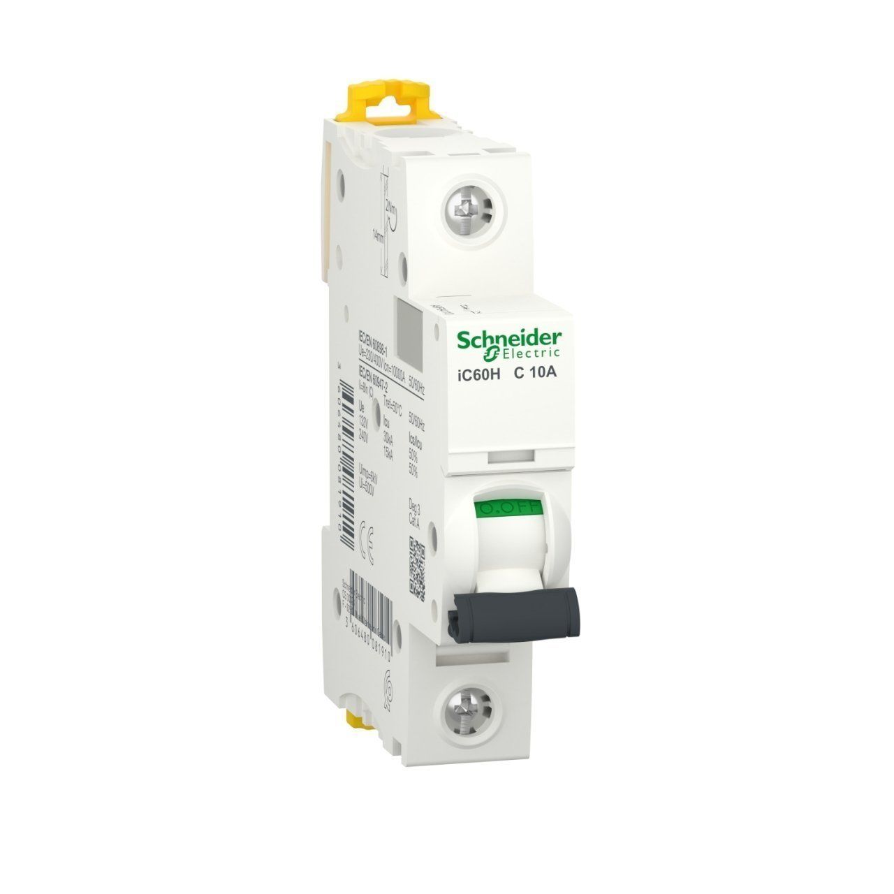 A9F84110 | Schneider Otomatik Sigorta - 10 Amper, 1 Kutup , 10kA, C Eğrisi