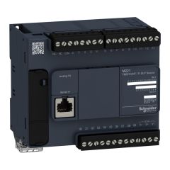 TM221C24T | Schneider Modicon M221 24 giriş/çıkış Kontrolör - 14 Dijital Giriş, 10 Dijital Çıkış - TM221C24T