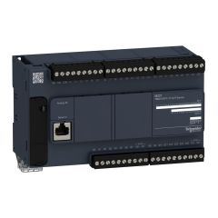 TM221C40T | Schneider Modicon M221 40 giriş/çıkış Kontrolör - 24 Dijital Giriş, 16 Dijital Çıkış - TM221C40T