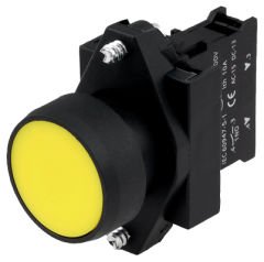 3SB6110-0AB10-1BA0 | Siemens Komple Yay Dönüşlü Butonlar Plastik Siyah 1NO