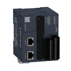 TM221M16R | Schneider Modicon M221 16 giriş/çıkış Kontrolör - 8 Dijital Giriş, 8 Röle Çıkışı - TM221M16R