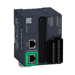 TM221ME16R | Schneider Modicon M221 16 giriş/çıkış Ethernet Haberleşmeli Kontrolör - 8 Dijital Giriş, 8 Röle Çıkışı - TM221ME16R