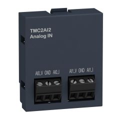 TMC2AI2 | Schneider Modicon M221 Kartuş Genişletme Modülü - 2 Analog Giriş (4-20 mA/0-20 mA/0-10 V) - TMC2AI2