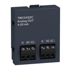TMC2AQ2C | Schneider Modicon M221 2 çıkış Kartuş Genişletme Modülü - 2 Analog Çıkışı (4-20 mA) - TMC2AQ2C