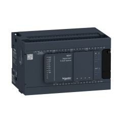 TM241C24T | Schneider Modicon M241 24 giriş/çıkış Kontrolör - 14 Dijital Giriş, 10 Dijital Çıkış - TM241C24T