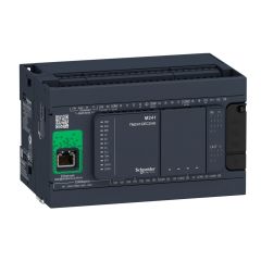 TM241CEC24R | Schneider Modicon M241 24 giriş/çıkış Ethernet, Can Open Haberleşmeli Kontrolör - 14 Dijital Giriş, 6 Röle Çıkışı, 4 Dijital Çıkış - TM241CEC24R