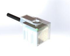 BVCAA-AF37L1-01BPVC | Berrcab A-18mm Açılı Dişi 3 Pin Ledli Diyotlu 1 Metre PVC Kablolu Valf Soketi