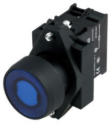 3SB6116-0DB30-1BA0 | Siemens Komple Işıklı Yay Dönüşlü LED’li Butonlar Plastik Sarı 230 V AC
