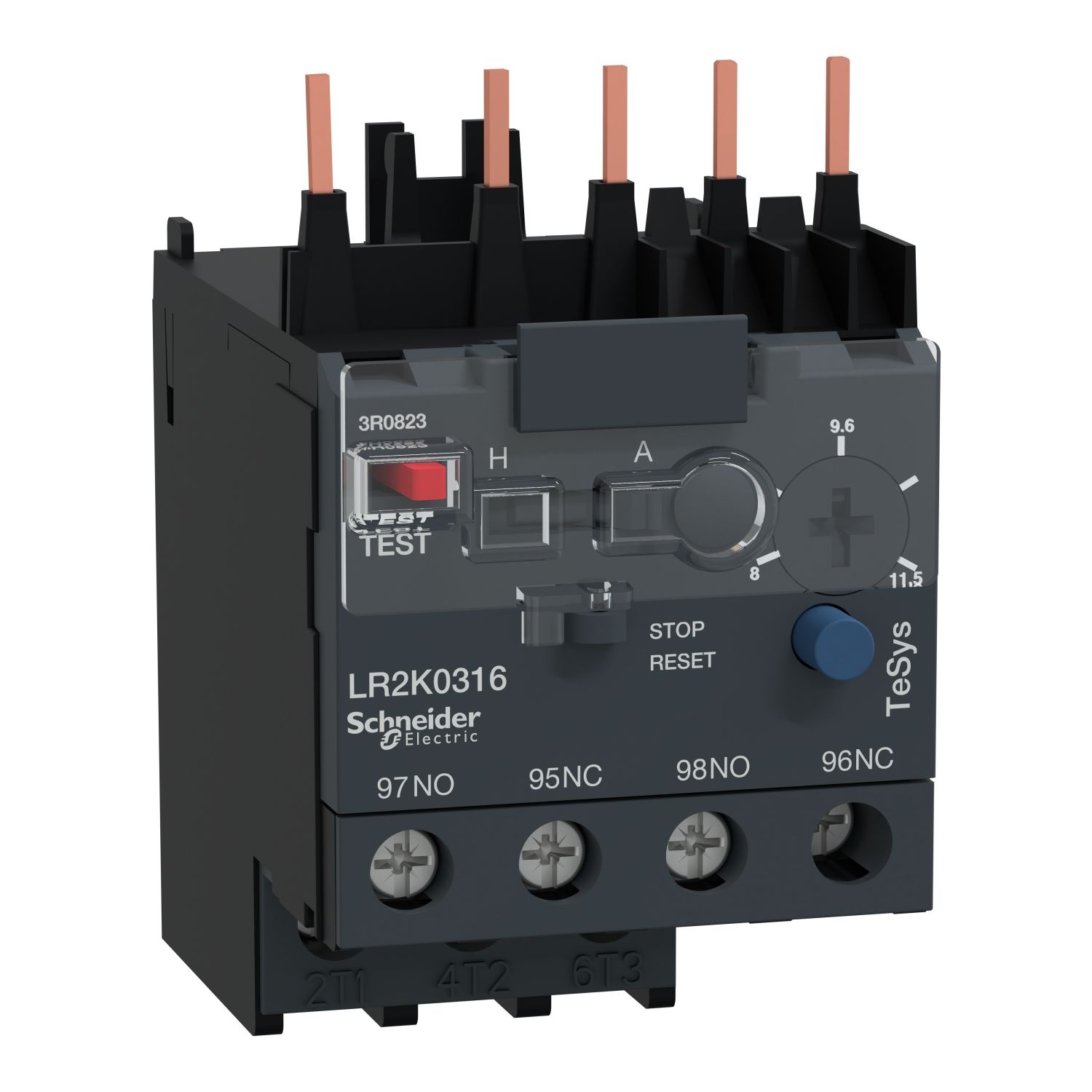 LR2K0316 | Schneider TeSys K Serisi 8-11,5A Termik Aşırı Yük Rölesi - Sınıf 10