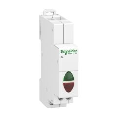 A9E18325 | Schneider iIL  Çiftli Işıklı Butonlar, Yeşil/Kırmızı