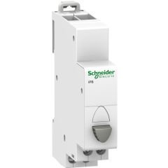 A9E18033 | Schneider iPB 1NA+1NK Kontaklı- Tekli Butonlar, Tekli, Gri