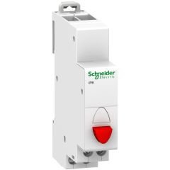 A9E18031 | Schneider iPB 1NK Kontaklı- Tekli Butonlar, Tekli, Kırmızı
