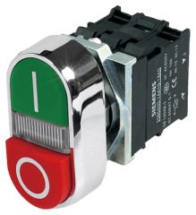 3SB6166-0DB20-1CA0 | Siemens Komple Işıklı Yay Dönüşlü LED’li Butonlar Metal Kırmızı 230 V AC