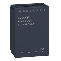 TMC4AQ2 | Schneider Modicon M241 2 çıkış Kartuş Genişletme Modülü - 2 Analog Çıkışı (0-10 V/4-20 mA) - TMC4AQ2