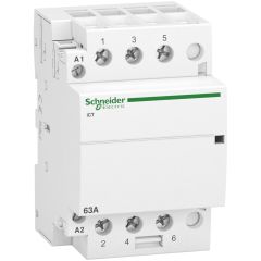 A9C20863 | Schneider iCT Sessiz Kontaktörler, 63A 3NO 220-240 VAC