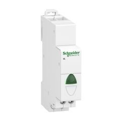 A9E18321 | Schneider iIL  Tekli Işıklı Butonlar, Yeşil