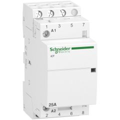 A9C20833 | Schneider Sessiz Kontaktör - 25 Amper, 3 Kutup, 3NA - 220-240 VAC