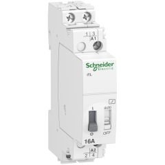 A9C30812 | Schneider iTL Darbe Akım Anahtarları, 16A 2P 230VAC/110VDC