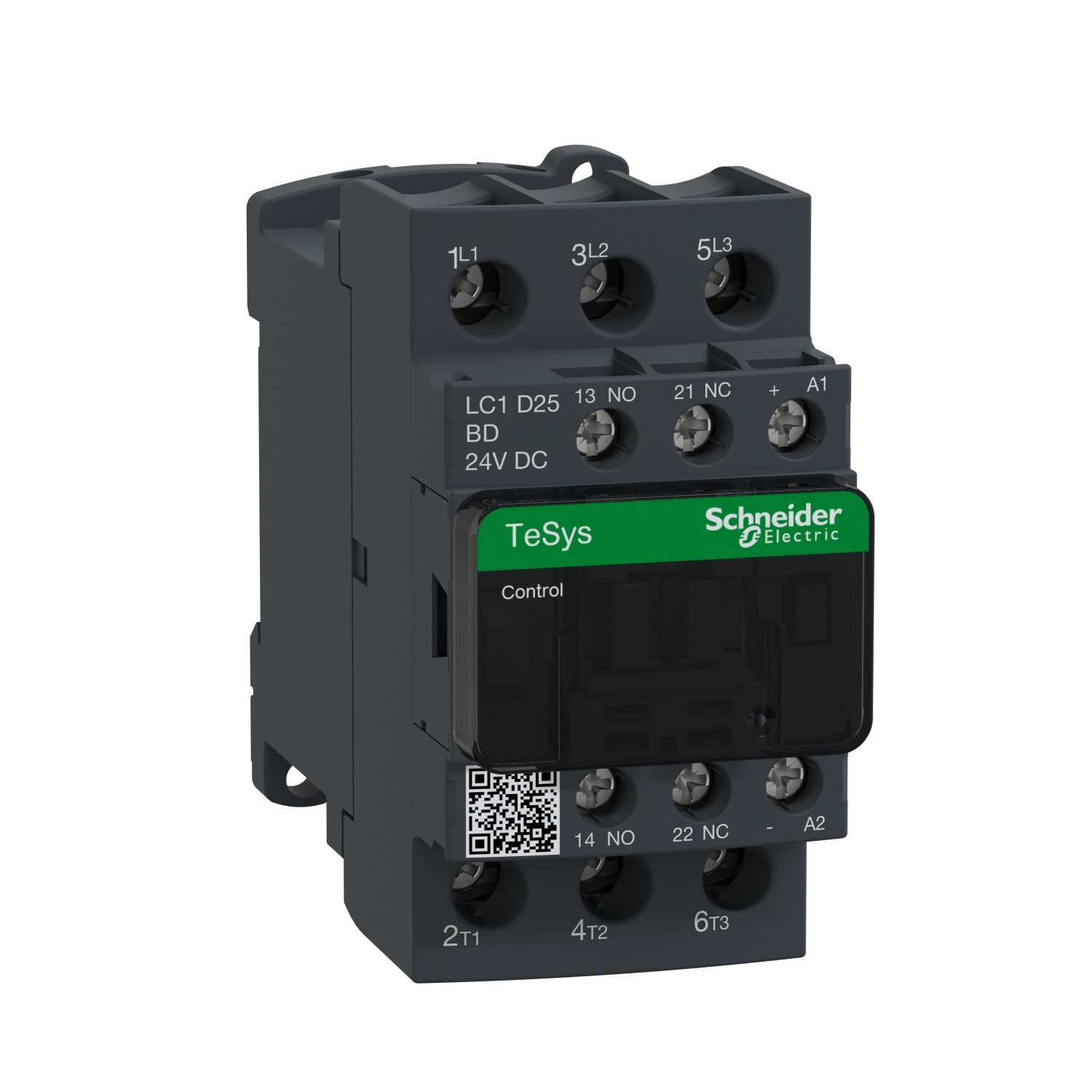 LC1D25BD | Schneider TeSys D Serisi 3 Kutup 25A Kontaktör - 24 VDC bobin