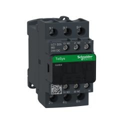 LC1D25BD | Schneider TeSys D Serisi 3 Kutup 25A Kontaktör - 24 VDC bobin