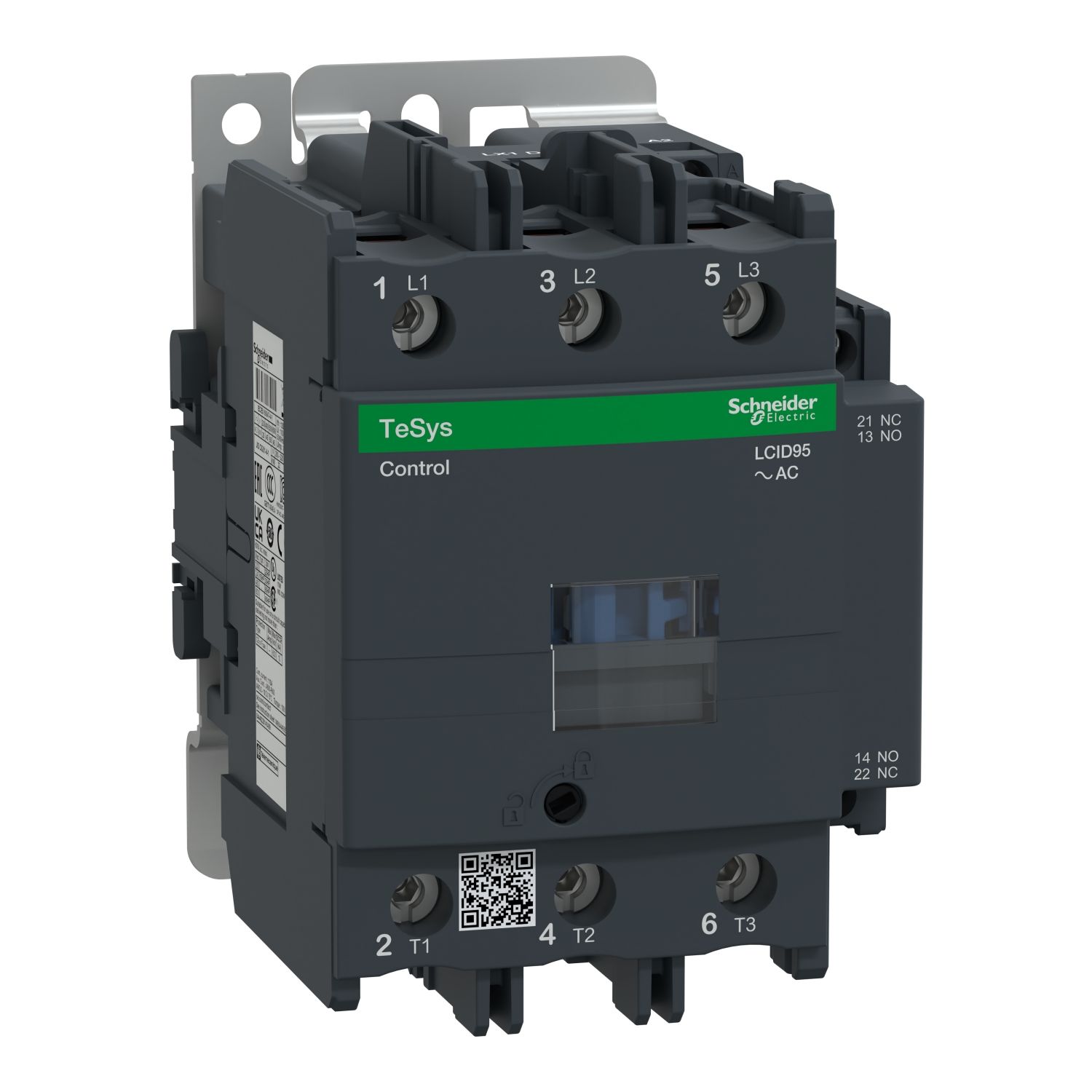 LC1D95M7 | Schneider TeSys D Serisi 3 Kutup 95A Kontaktör - 220 VAC bobin