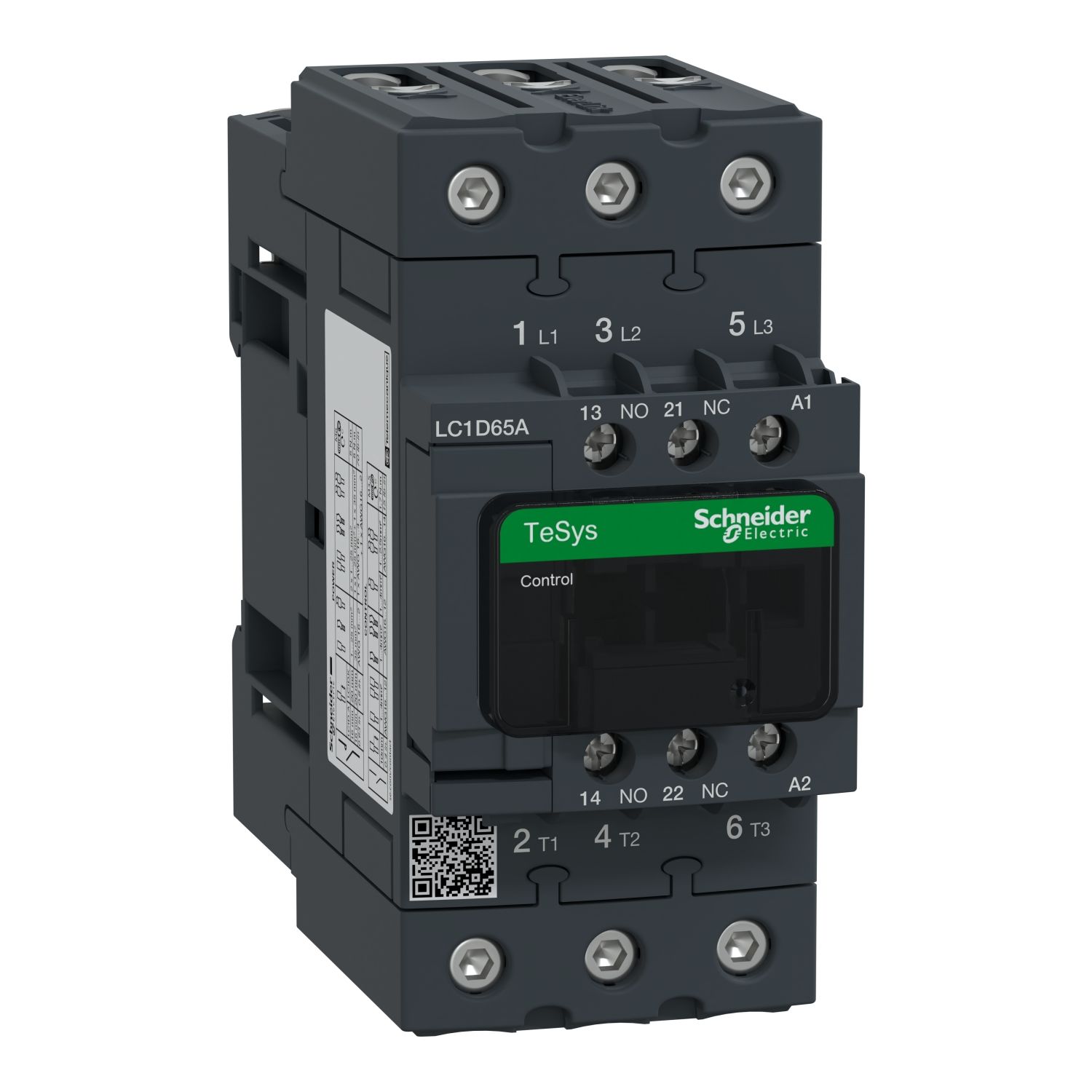 LC1D65AF7 | Schneider TeSys D Serisi 3 Kutup 65A Kontaktör - 110 VAC bobin