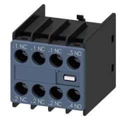 3RH2911-1HA13 | Siemens YARDIMCI KONTAK BLOKLARI; 3RT2 ÜZERİNE TAKILABİLEN TİPLER; BOY:S00-S3 1NO+3NC