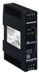 DRL-24V75W1AZ | Delta 24V 75W 3.1A çıkışlı, Plastik Kasa Ray Tipi Güç Kaynağı