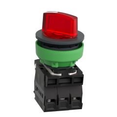 XB5FK124M5 | Schneider Işıklı, mandal buton LED 230 VAC   Sarı 1NA+1NK