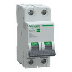 EZ9F59210 | Schneider Otomatik Sigorta, Easy9 Pro, 2P, 10A,C Eğrisi