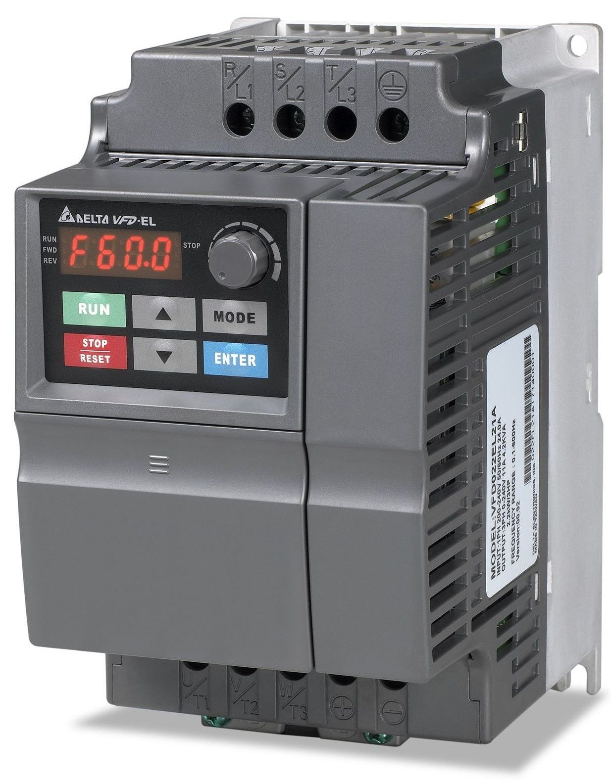 VFD007EL43A | Delta VFD-EL Serisi 0,75 kW 3 Faz 400 VAC Hız Kontrol Cihazı