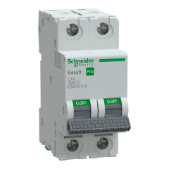 EZ9F57210 | Schneider Otomatik Sigorta, Easy9 Pro, 2P, 10A,C Eğrisi