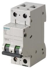 5SL4225-7 | Siemens Otomatik Sigorta - 25 Amper, 2 Kutup, 6kA, C Eğrisi