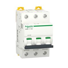 A9K24310 | Schneider Otomatik Sigorta - 10 Amper, 3 Kutup , 6kA, C Eğrisi