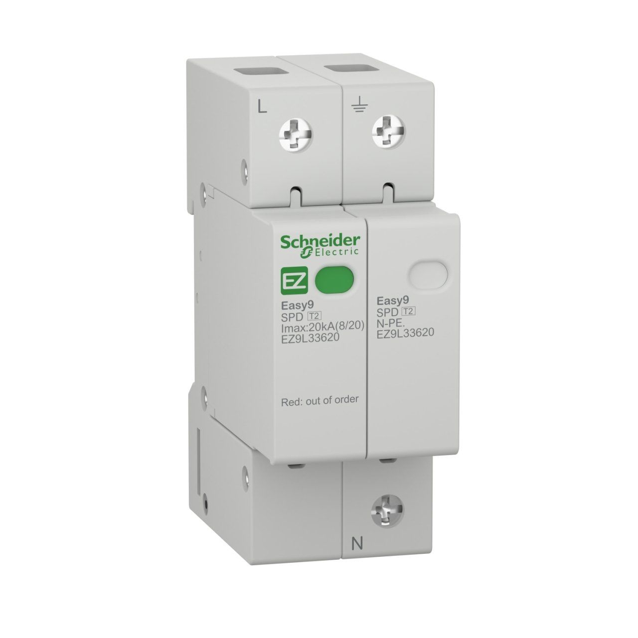 EZ9L33620 | Schneider Parafudr - 1P+N, 10kA