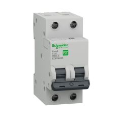 EZ9F56225 | Schneider Otomatik Sigorta - 25 Amper, 2 Kutup , 6kA, C Eğrisi - Easy