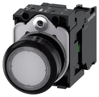 3SU1100-0AB70-1BA0 | Siemens Sirius ACT Plastik Renksiz Komple Yay dönüşlü Butonlar 1NO