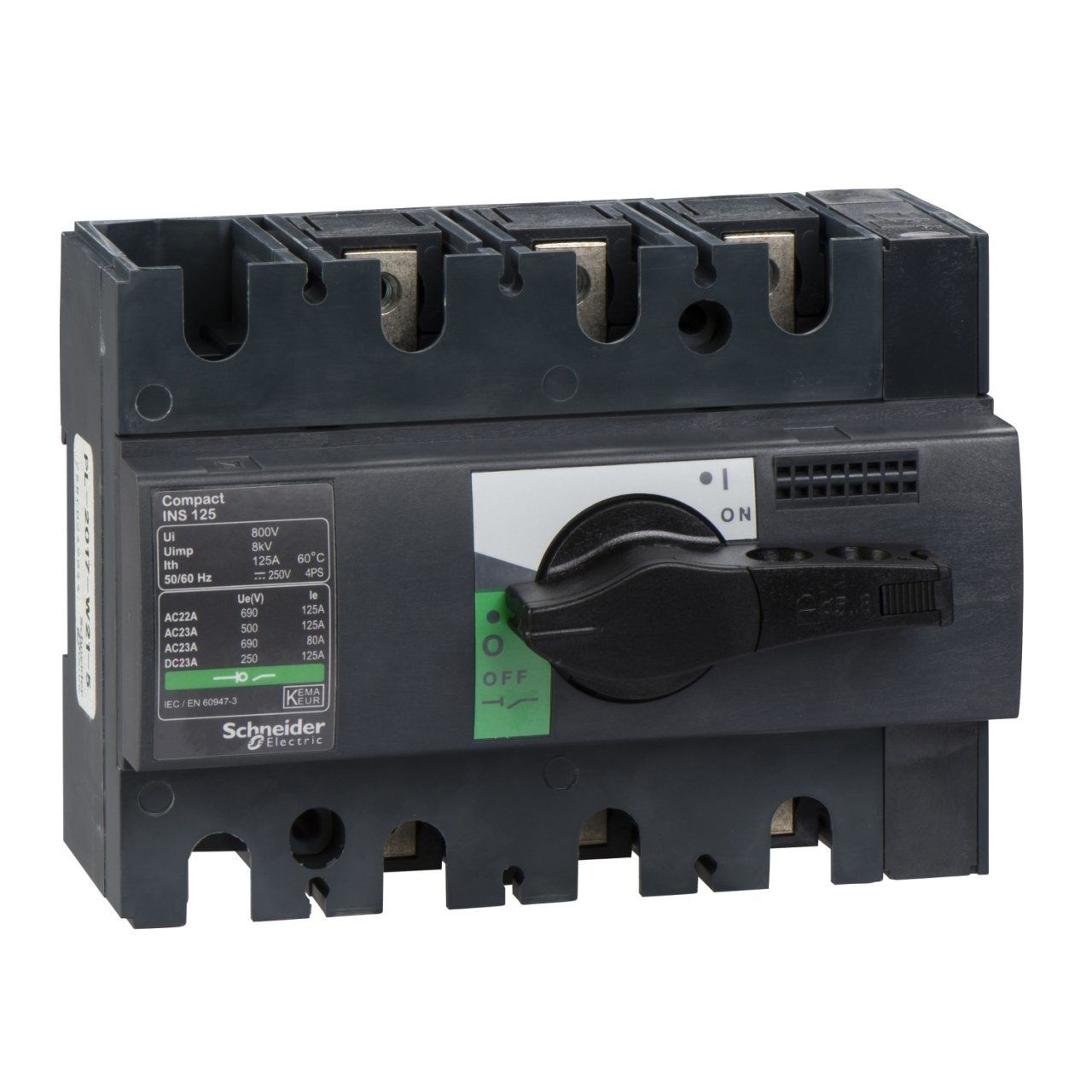 28910 | Schneider yük ayırıcı Compact INS125 - 3 kutuplu - 125 A