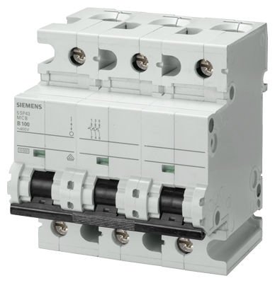 5SP4380-7 | Siemens 80A; 3 FAZLI; 70mm OTOMAT; ANAHTARLI OTOMATİK SİGORTA; 10kA; C TİPİ; YAVAŞ KARAKTERLİ